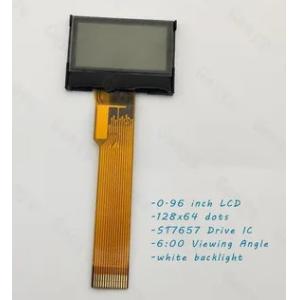 Reflective 128x64 LCD Display 15pin White Backlight SPI Interface
