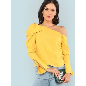 Asymmetrical Sleeve Blouse for Women