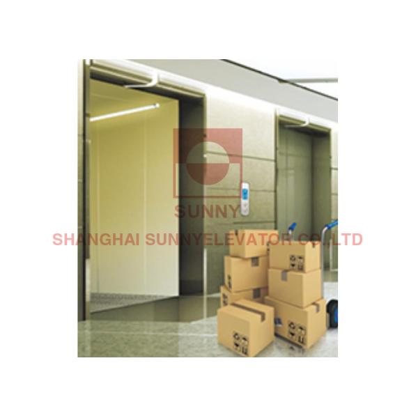 Buy VVVF Control System Cargo Lift With Geared Traction Machine at wholesale prices