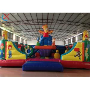 Manufacturer The Simpsons Inflatable Fun City Inflatable Bouncy House Slide