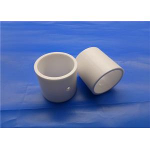Precision Zirconia ZrO2 Ceramic Cylinde / Liner / Sleeve With High Heat