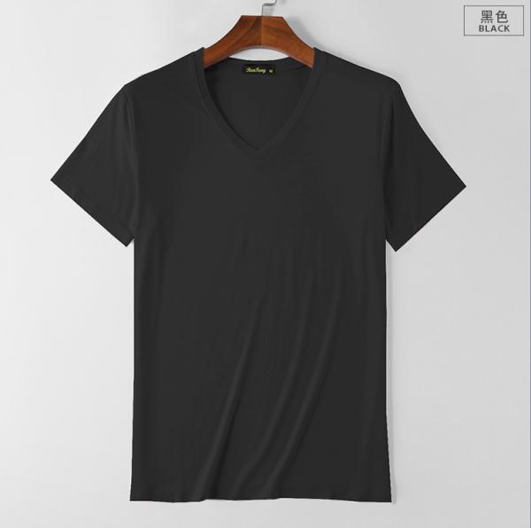 Sports Style Organic Bamboo T Shirt For Male OEM Service Multi Color