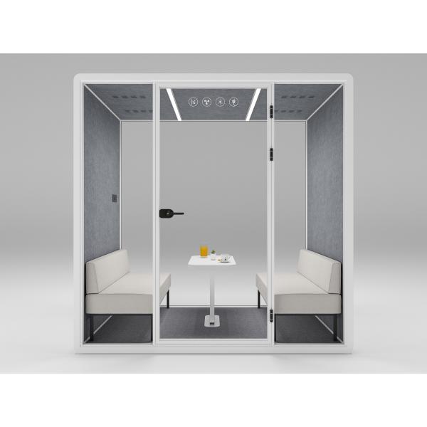 Soundproof Shared Workspace Furniture Acoustic Phone Booth