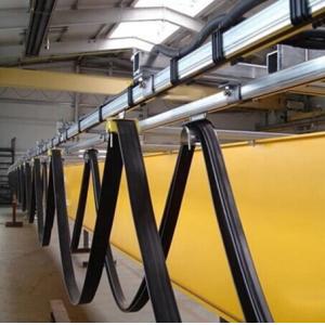 Flat Crane Cable with Steel Wire Supporting YFFBG