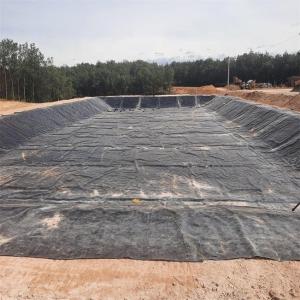 Polyethylene Geomembrane in White for Aquaculture Fish Farm Pond Liners 0.5mm 0