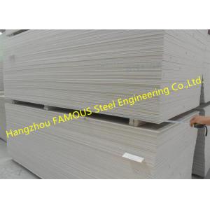 Paper Faced 6-18mm Gypsum Ceiling Boards , Gypsum Sheet Ceiling