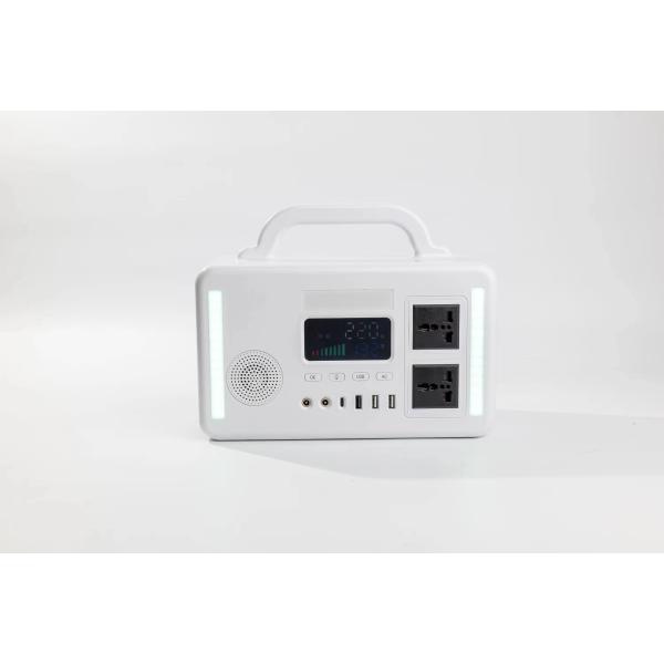 300 Watt Solar Portable Power Station 220V AC Ouput Rechargeable LifePO4 Battery For Outdoor Camping