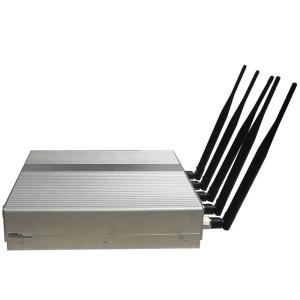 Remote Control Cell Phone Signal Jammer / Power Adjustable Cell Signal Blocker