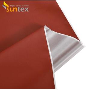 Heat Resistance 550C Silicone Coated Fiberglass Fabric high temperature