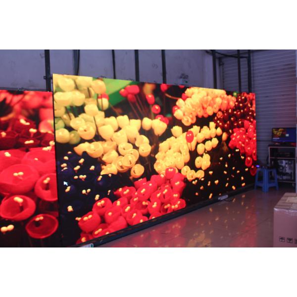 Flat Indoor LED Video Wall 15kg Lightweight High Contrast Screen Non Trails