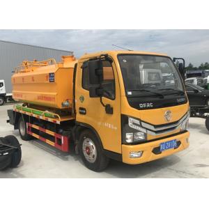 RHD 5m3 Vacuum Sewage Suction Truck With Jurop Vacuum Pump