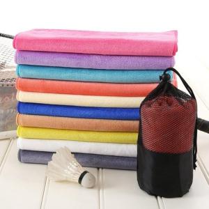 High Sweat Absorbent Microfiber Fitness Towel With Customized Service