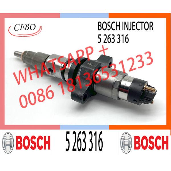 Fuel Injector 0986435505 0445120103 0445120208 0445120238 5263316 For Dodge Ram 5.9L