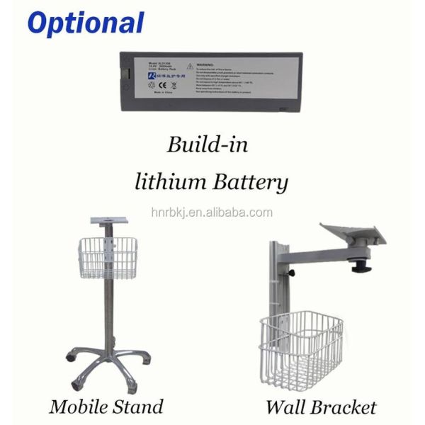 12.1 Inch Multi Parameter Patient Monitor with High Resolution Color TFT LCD Arrhythmia Analysis and ST Calculation
