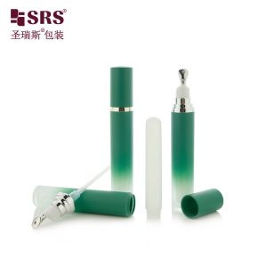 LR001 15ML 20ML Luxury Acrylic Bottle With Metal Applicator Zinc Alloy Material