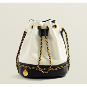 20cm 22cm Female Crossbody Bag BSCI Drawstring Leather Bucket Bag