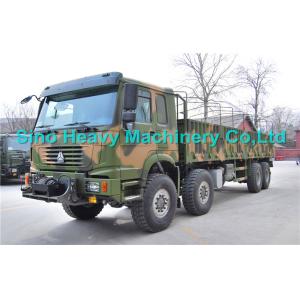Military 8x8 Heavy Cargo Trucks With EURO III Standard , OFF ROAD TRUCK