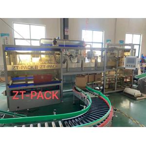 PLC Box Carton Packing Machine Smooth Operation Automatic Shrink Wrapping