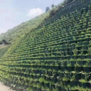 Green Gravel Grid Geocells for Slope Protection on Driveways Highways and