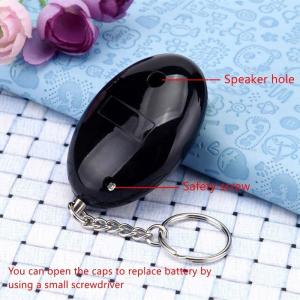 120dB Loud Emergency Personal Alarm Keychain SOS Self Defense