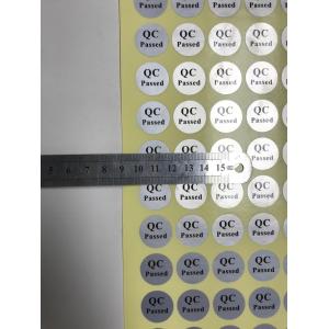 Custom Die Cut Offset Printed Paper Labels Matte Lamination Accept Perforation