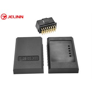 OBD 2 OBD2 Enclosure Housing and Male Plug With Right Angle Pins