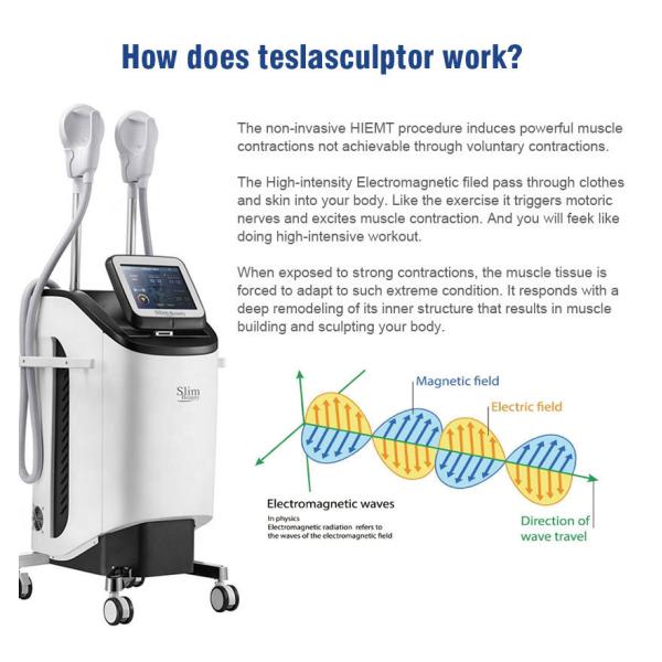 300us Body Slimming Massager Machine High Intensity Electromagnetic