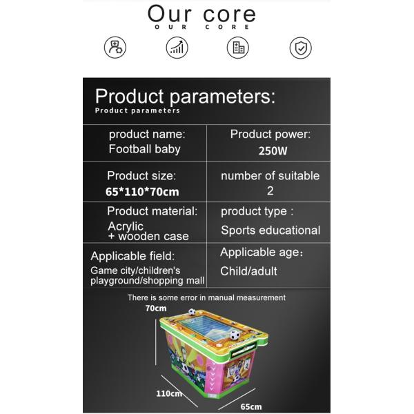 Football Baby Hot Popular Shooting Ball Game Arcade Amusement Park Products