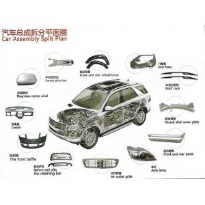 TC4 Brass Aluminum Car Stamping Parts with galvanized silver plated