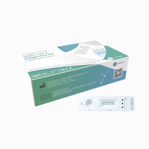 Quality 70mm Plastic SARS-CoV-2 Antigen Test Set Kit Nasopharyngeal Swab 5 piece for sale