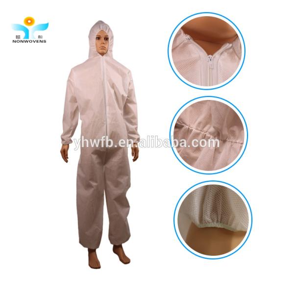 PP SMS Common Disposable Protective Coverall For The Medical , Hygiene Usage