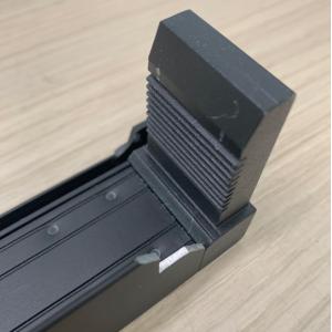 Black Anodizing Aluminum Solar Frame Extrusions With CNC Machining