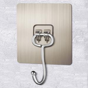 Double Robe Stainless Steel Wall Hanger