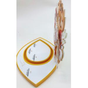 Acrylic ODM Plexiglass Brochure Holder Stand For Table