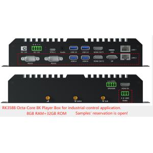 RK3588 8K Media Player Box Octa Core Android 12 Metal Case With 4K HD IN