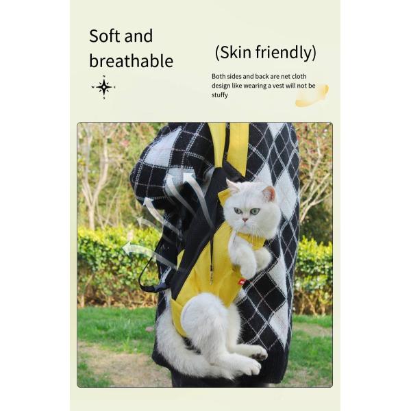 New Portable Pet Outing Bag Breathable Cat Bag Pet Carrier Pet Backpack Bag
