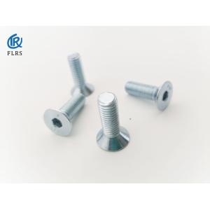 Zinc Plated Carbon Steel Countersunk Head Bolt Full Thread