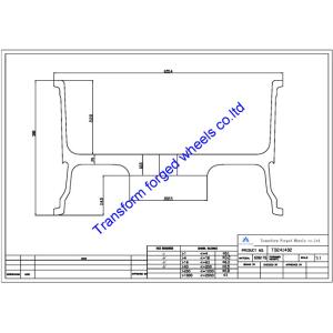Quality TD241402 inch deep dish forged monoblock wheels blanks or forging off-road wheels raw blanks and H single style wheel for sale