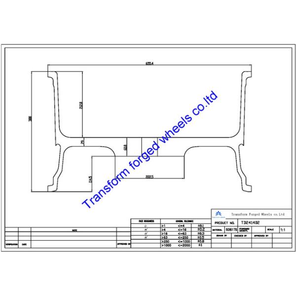 TD241402 inch deep dish forged monoblock wheels blanks or forging off-road wheels raw blanks and H single style wheel