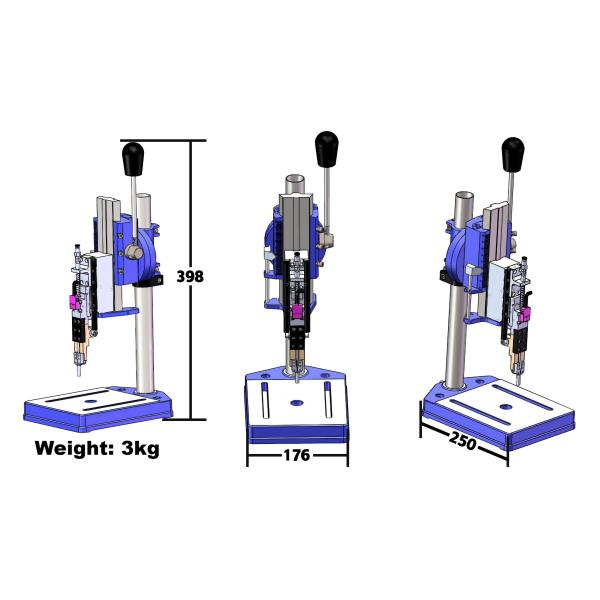 Portable Plastic Heat Staking Equipment for Heat Staking Plastic Parts in Automobile Manufacturing Industry