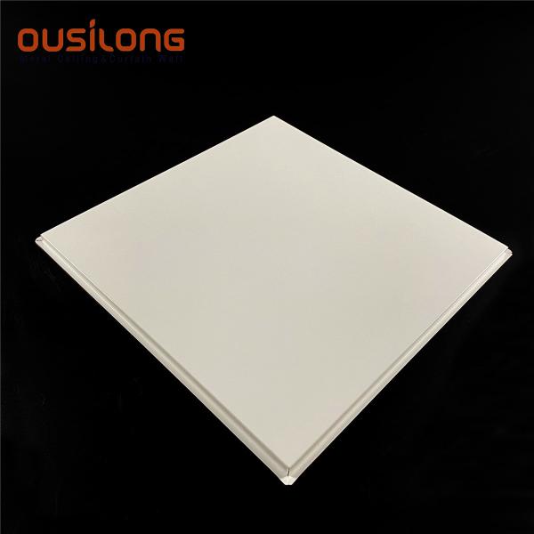 Buy Beveled PVDF White Galvanized Steel Clip In Ceiling Panel at wholesale prices