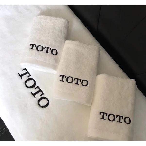 Customized Color Hotel Towels White 100% Cotton Face Hand Bath Towel Set for Home Spa