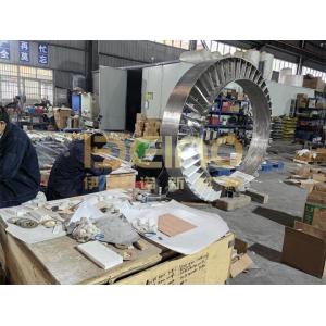 Wear resistant ceramics used in fan impeller Dovetail slot type wear-resistant