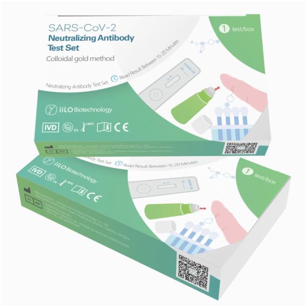 Buy Home Antigen Rapid Self Test Kit 1 Test/Box Class III iiLO SARS-CoV-2 at wholesale prices