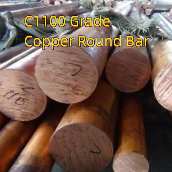 Buy High Purity 99.99% Copper Rod C1020p Dia100mm Electrolytic Cathodes at wholesale prices