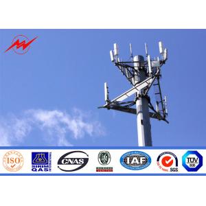 China Professional 500Dan Conical Mobile Electrical Transmission Tower Monopole 11kv on sale