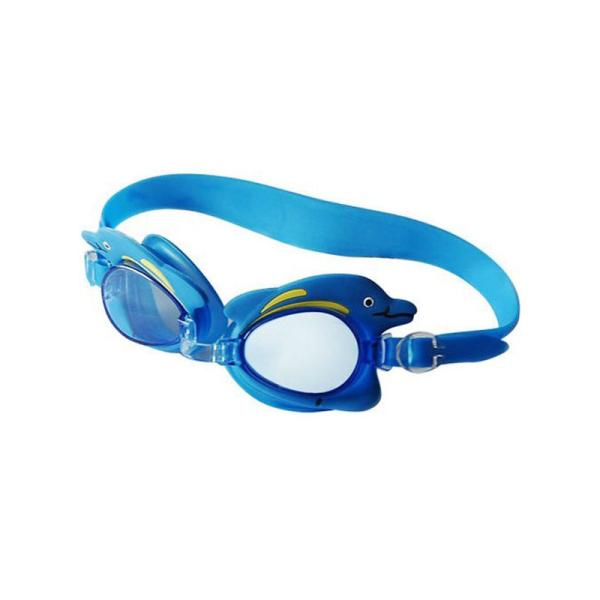 2021 New Custom Logo Print Anti Fog Adjustable Silicone Funny Cartoon Circle Swimming Glasses Eyewear For Kids