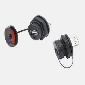 Quality PA66 Nylon USB Signal Connector Waterproof 1.5A Max Current Rating for sale