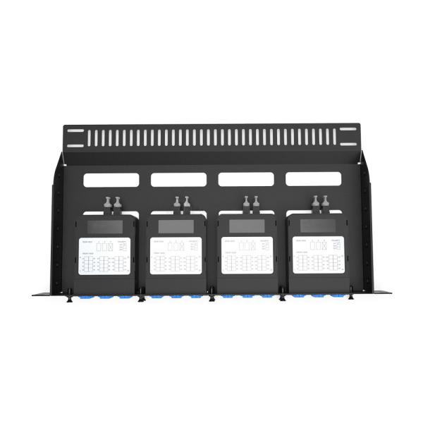 Rongbang RBTX-MP4PP01 1U 19" 4 Slots HD Frame Modular Fixed Frame 96 LC Interface for Data Center Enterprise Network
