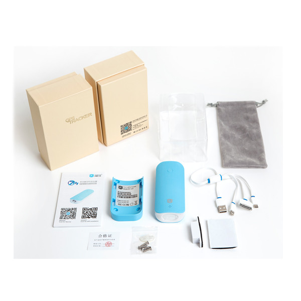 Buy gps tracker & power bank with phone sim card gsm gps gprs tracker long standby time 4500ma at wholesale prices